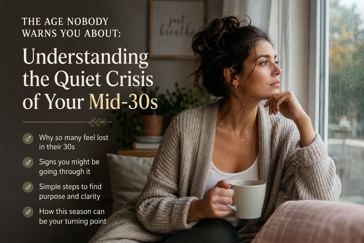 The Age Nobody Warns You About: Understanding the Quiet Crisis of Your Mid-30s